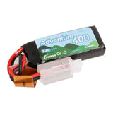Buddy RC Gens Ace Adventure 400mAh 2S1P 7.4V 35C Lipo Battery Pack With JST-XH Plug For RC Crawler, view 3