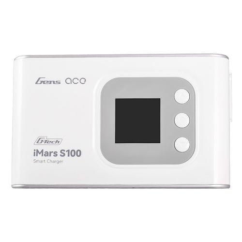 Buddy RC Gens ace iMars S100 G-Tech AC Balance RC Battery Smart Charger - White