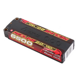 Buddy RC Gens Ace 6500mAh 2S 7.6V 140C HardCase 57# Redline 2.0 Series Lipo Battery With 5.0mm Bullet, view 2