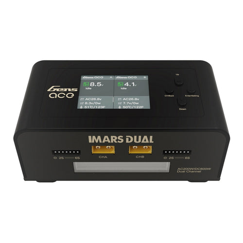Buddy RC GensAce Imars Dual Channel AC200W/DC300W Balance Charger
