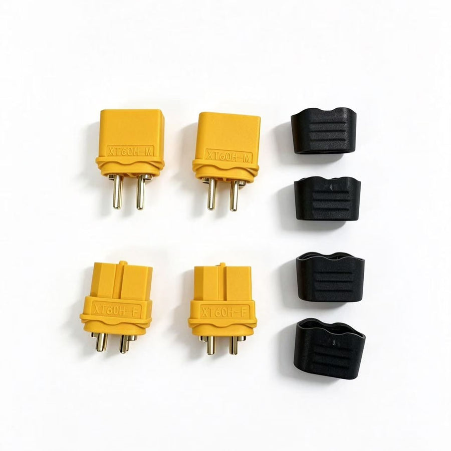 Buddy RC XT60 Connectors by Amass Yellow 2 Pairs