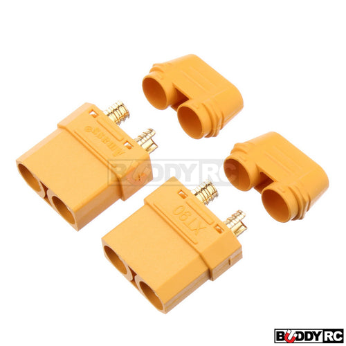 Buddy RC XT90 Female Connectors by Amass for Battery 2 Pieces