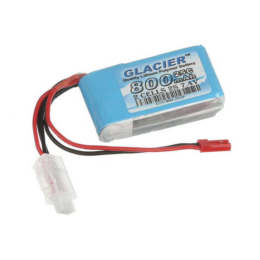 Buddy RC Glacier 25C 800mAh 2S 7.4V LiPo Battery