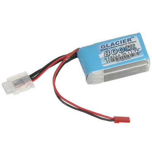 Buddy RC Glacier 25C 800mAh 3S 11.1V LiPo Battery