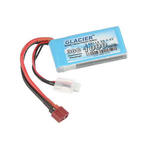 Buddy RC Glacier 30C 1000mAh 2S 7.4V LiPo Battery