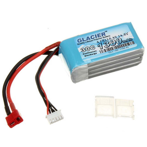 Buddy RC Glacier 30C 1300mAh 4S 14.8V LiPo Battery