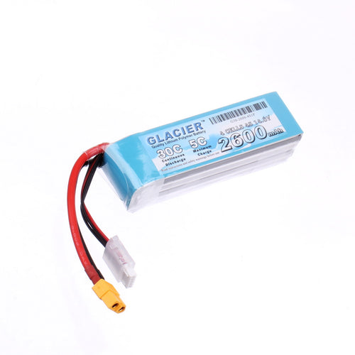 Buddy RC Glacier 30C 2600mAh 4S 14.8V LiPo Battery with XT60 Connector