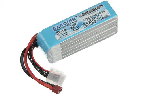 Buddy RC Glacier 30C 2600mAh 6S 22.2V LiPo Battery