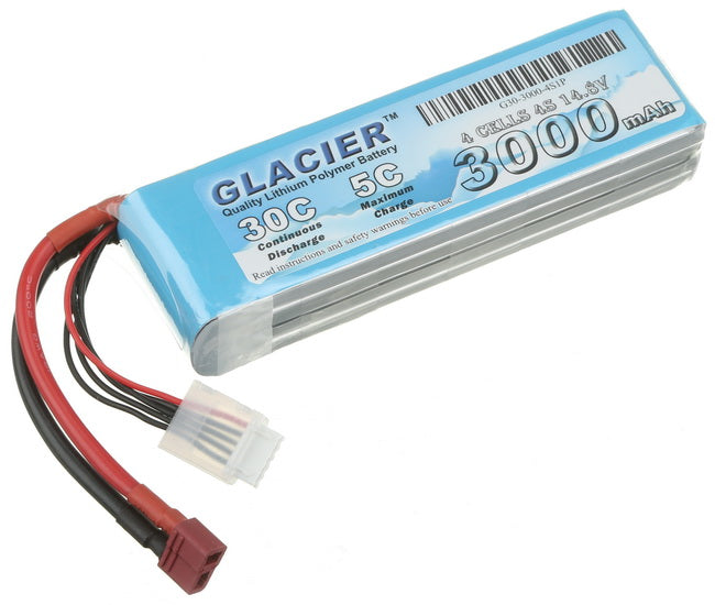 Buddy RC Glacier 30C 3000mAh 4S 14.8V LiPo Battery