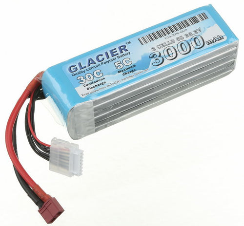 Buddy RC Glacier 30C 3000mAh 6S 22.2V LiPo Battery