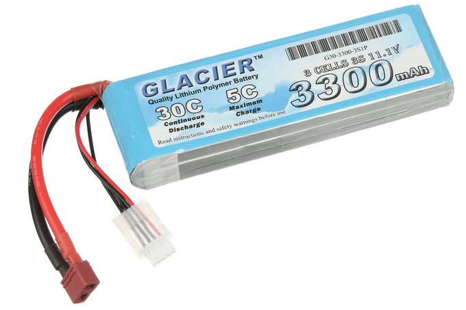 Buddy RC Glacier 30C 3300mAh 3S 11.1V LiPo Battery