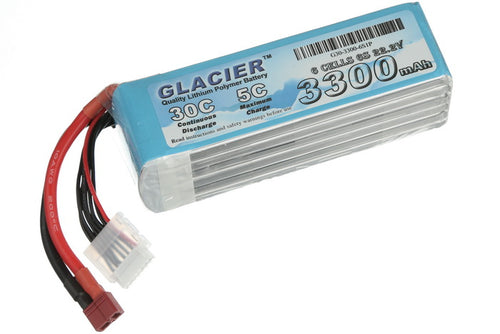 Buddy RC Glacier 30C 3300mAh 6S 22.2V LiPo Battery