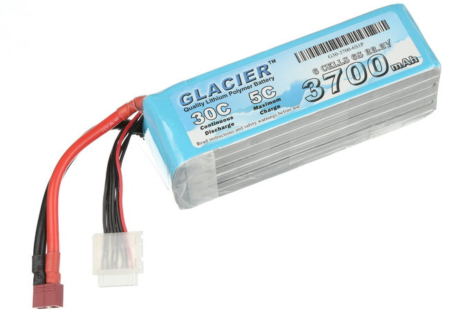 Buddy RC Glacier 30C 3700mAh 6S 22.2V LiPo Battery