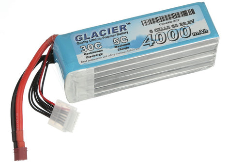 Buddy RC Glacier 30C 4000mAh 6S 22.2V LiPo Battery