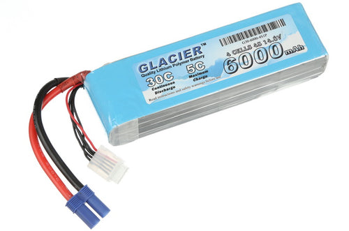 Buddy RC Glacier 30C 6000mAh 4S 14.8V LiPo Battery