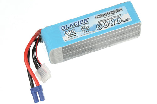 Buddy RC Glacier 30C 6000mAh 6S 22.2V LiPo Battery
