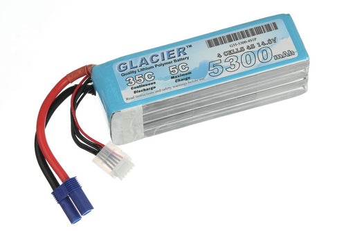 Buddy RC Glacier 35C 5300mAh 4S 14.8V LiPo Battery