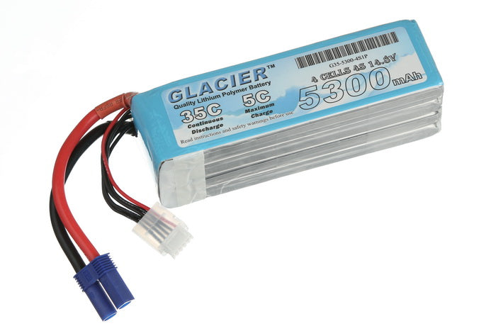 Buddy RC Glacier 35C 5300mAh 4S 14.8V LiPo Battery
