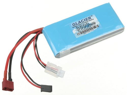 Buddy RC Glacier 3600mAh 2S 7.4V LiPo Receiver Battery