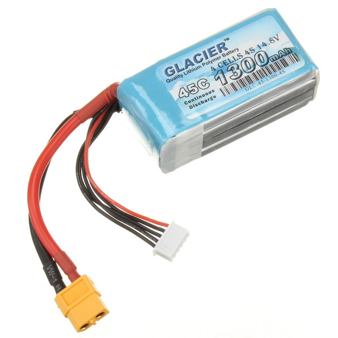 Buddy RC Glacier 45C 1300mAh 4S 14.8V LiPo Battery