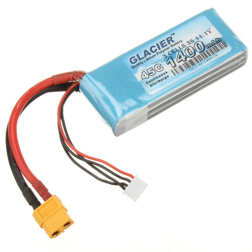 Buddy RC Glacier 45C 1400mAh 3S 11.1V LiPo Battery