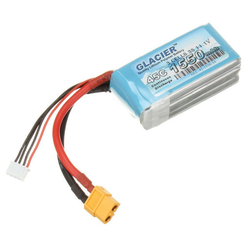 Buddy RC Glacier 45C 1550mAh 3S 11.1V LiPo Battery
