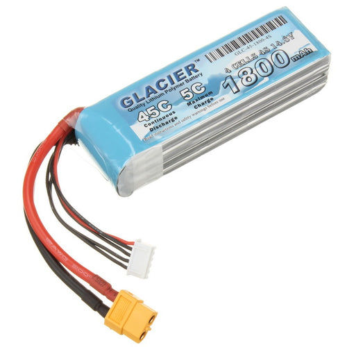 Buddy RC Glacier 45C 1800mAh 4S 14.8V LiPo Battery