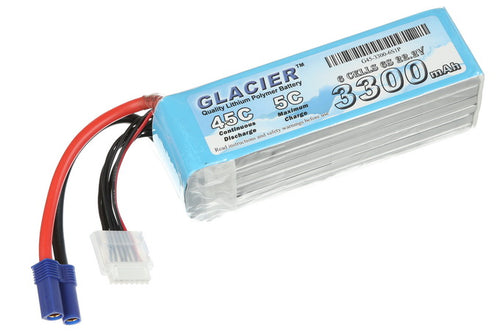 Buddy RC Glacier 45C 3300mAh 6S 22.2V LiPo Battery