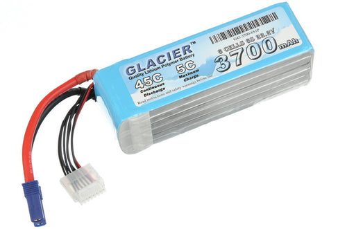 Buddy RC Glacier 45C 3700mAh 6S 22.2V LiPo Battery