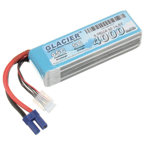 Buddy RC Glacier 45C 4000mAh 4S 14.8V LiPo Battery