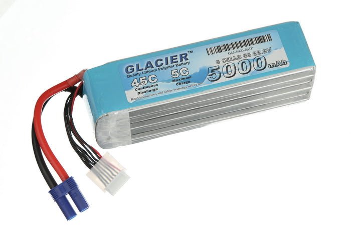 Buddy RC Glacier 45C 5000mAh 6S 22.2V LiPo Battery