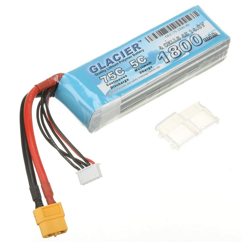 Buddy RC Glacier 75C 1800mAh 4S 14.8V LiPo Battery
