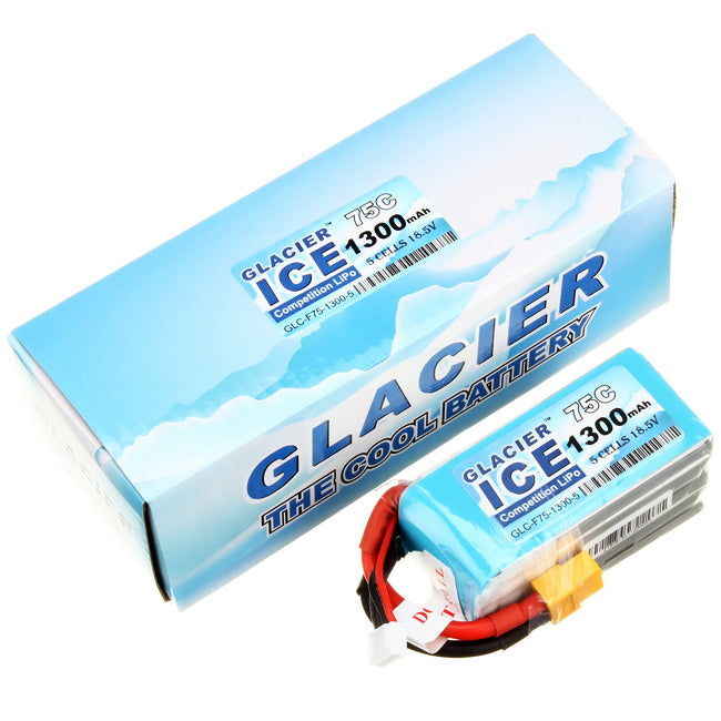 Buddy RC Glacier ICE 75C 1300mAh 5S 18.5V LiPo Battery