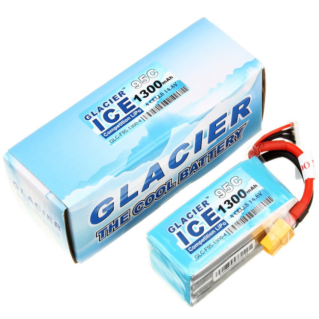 Buddy RC Glacier ICE 95C 1300mAh 4S 14.8V LiPo Battery