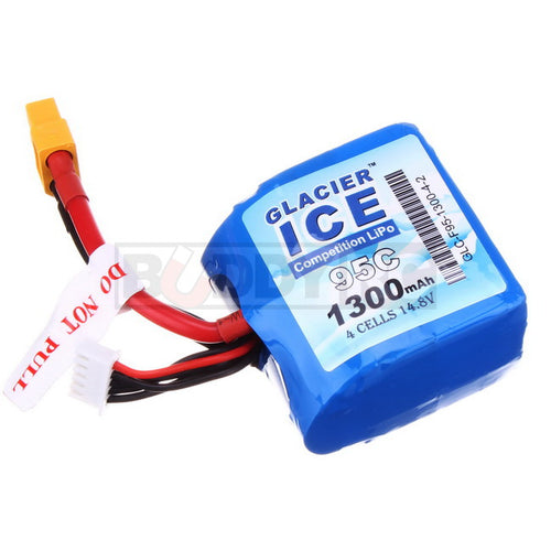 Buddy RC Glacier ICE 95C 1300mAh 4S 14.8V LiPo Battery