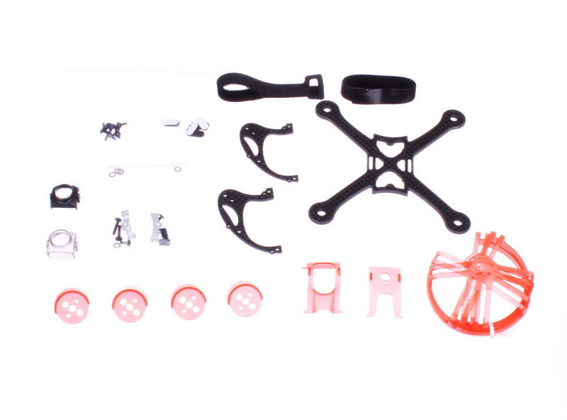 Buddy RC Gofly Falon CP 115 Pro RED Mini FPV Quadcopter Frame