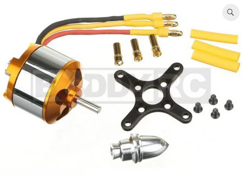 Buddy RC Golden Power H2217-6 3200KV Brushless Motor