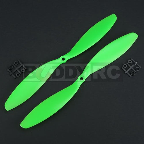 Buddy RC Green GemFan 11X4.7 inch Slow Flyer Reverse CW Propellers