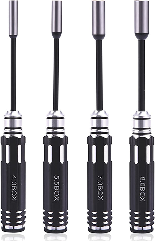 Buddy RC Hex Nut Driver Set 4.0MM, 5.5MM, 7.0MM, 8.0MM 4 pcs