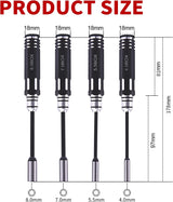 Buddy RC Hex Nut Driver Set 4.0MM, 5.5MM, 7.0MM, 8.0MM 4 pcs, view 2