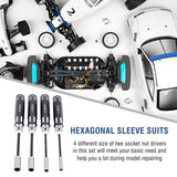 Buddy RC Hex Nut Driver Set 4.0MM, 5.5MM, 7.0MM, 8.0MM 4 pcs, view 6