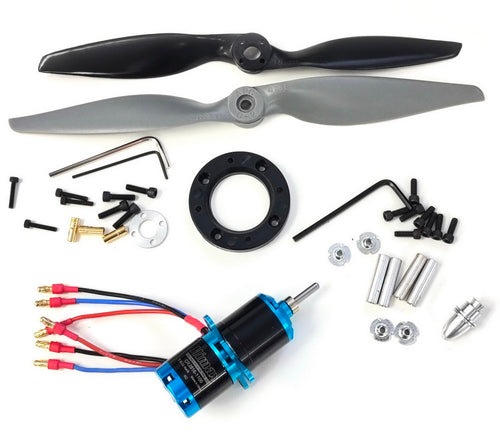 Buddy RC Himax CR2816 1100KV Contra Rotating Motor and Propeller Combo