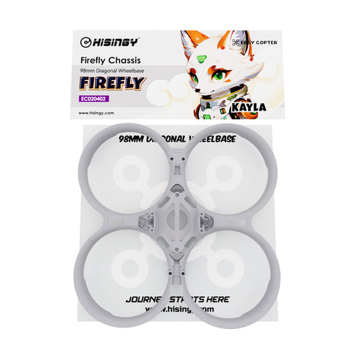 Buddy RC HISINGY FIREFLY Chassis White