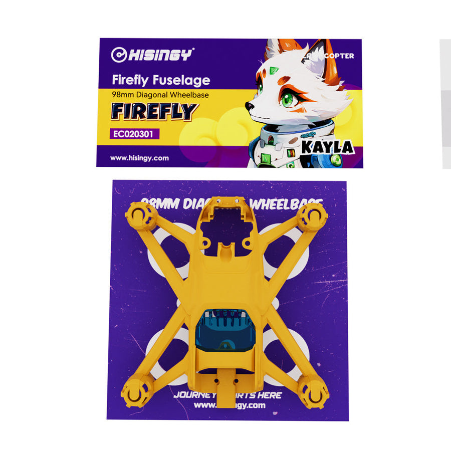 Buddy RC HISINGY FIREFLY Fuselage Yellow