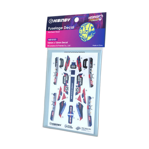 Buddy RC HISINGY Fuselage Decals