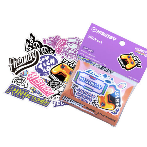 Buddy RC HISINGY Sticker Sheets