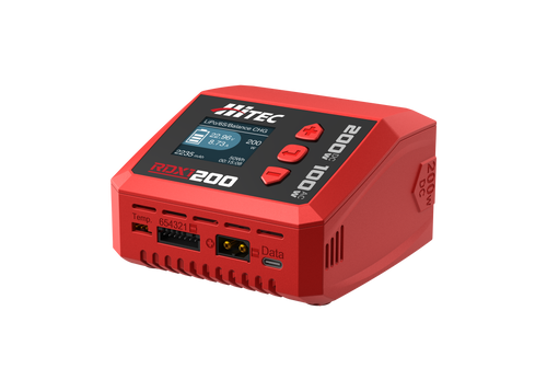 Buddy RC Hitec RDX1 200 AC/DC 100W 6s Battery charger