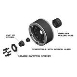 Buddy RC Incision 1.9 KMC KM233 Hex Molded Beadlock Wheel Set, view 4