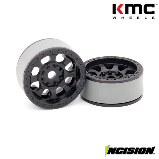Buddy RC Incision 1.9 KMC KM237 Riot Molded Beadlock