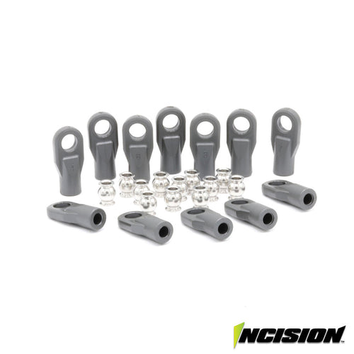 Buddy RC Incision Pro Rod Ends with Pivot Balls (12)